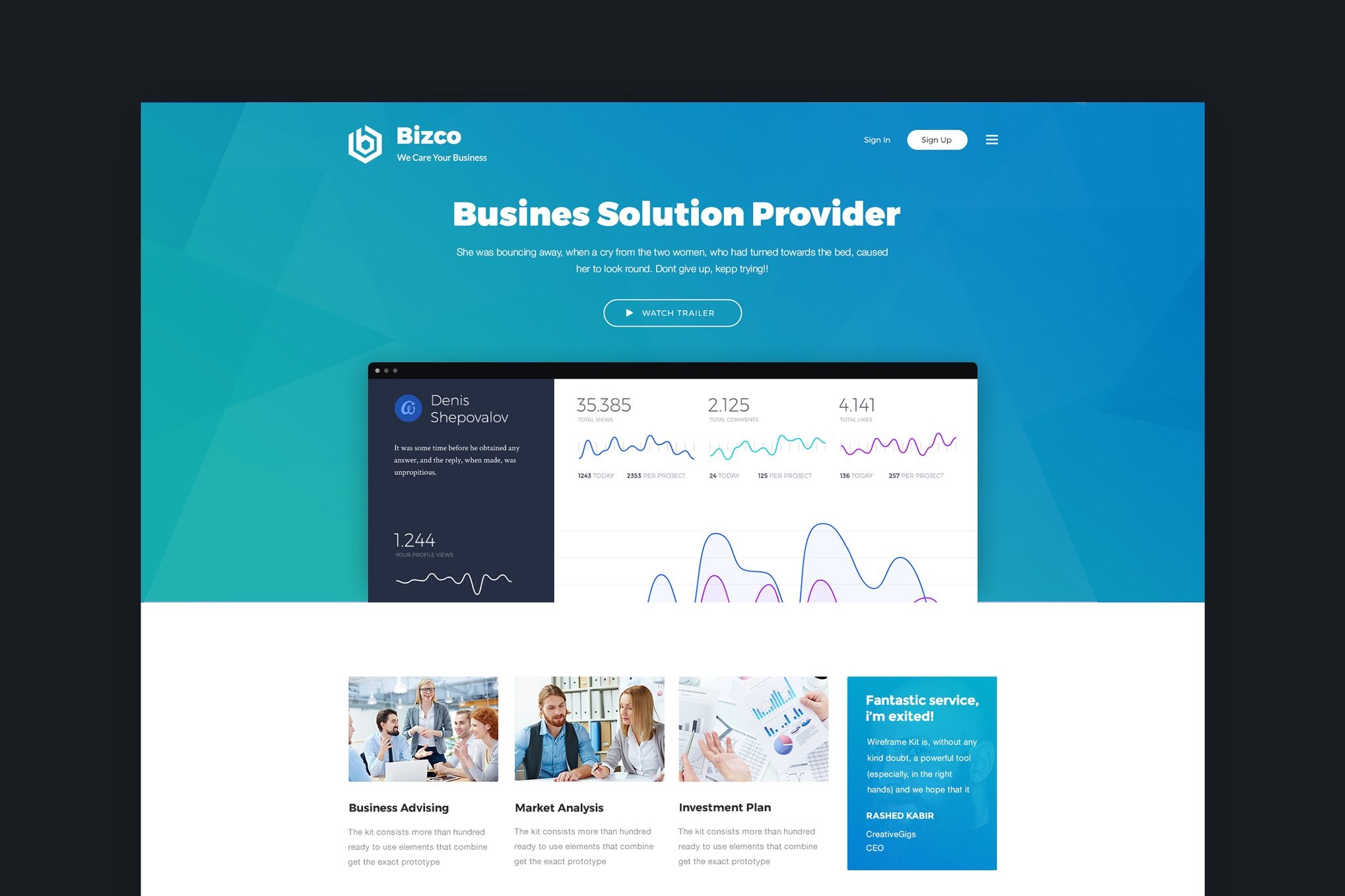 Business Corporate Theme